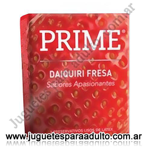 , , Preservativo Prime Daiquiri Fresa , , Preservativo Prime Daiquiri Fresa